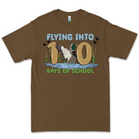 Cacao flying into 100 days of school Premium Tee - MaliasSmallBusiness