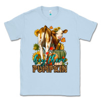 Dusty Blue Hey There Pumpkin Fall Classic Tee - LillyAllenDesigns