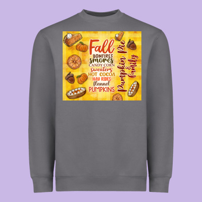 Pumpkin Pie And Family Heavyweight Sweatshirt Designed By Tumblerdesignbyshophia