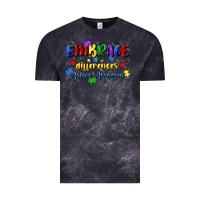 Cloud Black embrace differences Vintage Tee - Artiststas