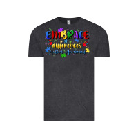 Vintage Black embrace differences Vintage Tee - Artiststas