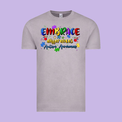 Embrace Differences Vintage Tee Designed By Artiststas