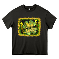 Asphalt just lucky Heavy Core Tee - AdoDesignShop