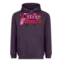 Plum heart breaker Heavyweight Hoodie - FaDigitalArtStudio