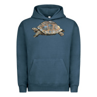 Pigment Midnight Navy Tortoise Illustrations Urban Hoodie - LillyAllenDesigns