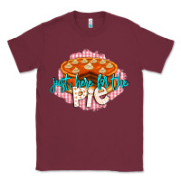 Burgundy Just Here For The Pie Classic Tee - LillyAllenDesigns