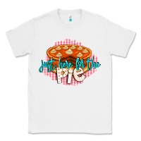White Just Here For The Pie Classic Tee - LillyAllenDesigns