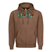 Chestnut Mama Turquoise Tooled Zipper Hoodie - CowCowDesign