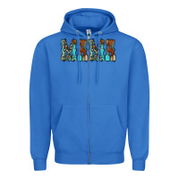 True Royal Mama Turquoise Tooled Zipper Hoodie - CowCowDesign
