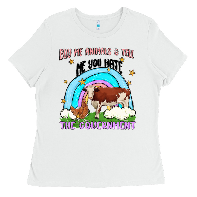 Buy Me Animals Ladies Tee by MaliasSmallBusiness | Teevron
