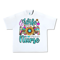 White wife mom nurse Urban Heavy Tee - JahusDesignShop