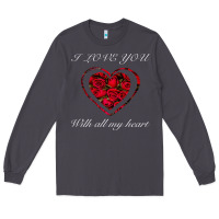 Smoke I love you with all my heart Long Sleeve Tee - Bettercallsaul