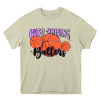 Mossy busy raising ballers Heavy Core Tee - MaliasSmallBusiness