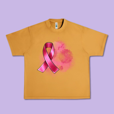 Breast Cancer Custom Name Urban Heavy Tee Designed By Artiststas