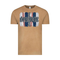 New York Baseball Team Spirit Brushstrokes Vintage Tee | Teevron