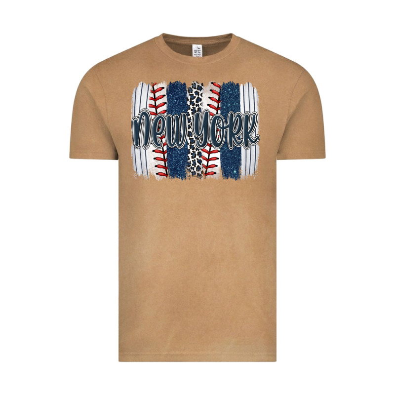 New York Baseball Team Spirit Brushstrokes Vintage Tee by Artiststas | Teevron
