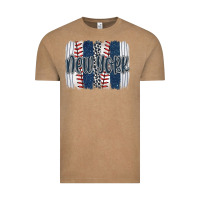 Vintage Coffee new york baseball team spirit brushstrokes Vintage Tee - Artiststas
