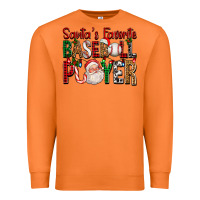 Carrot santa's favorite baseball player for christmas Premium Sweatshirt - FaDigitalArtStudio