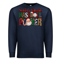 Navy santa's favorite baseball player for christmas Premium Sweatshirt - FaDigitalArtStudio