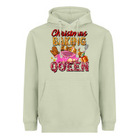 Matcha christmas baking queen Heavyweight Hoodie - FaDigitalArtStudio