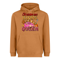 Meerkat christmas baking queen Heavyweight Hoodie - FaDigitalArtStudio