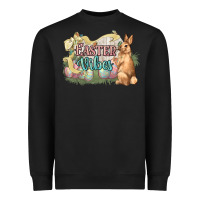 Black Easter vibes Easter Day Heavyweight Sweatshirt - HowdyJamesFarm