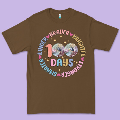 100 Days Of School Premium Tee Designed By Maliassmallbusiness