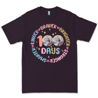 Plum 100 days of school Premium Tee - MaliasSmallBusiness
