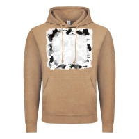 Vintage Coffee cowhide frames background Vintage Hoodie - RanaPortraitStore
