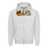 Cowgirl Horse Min Zipper Hoodie | Teevron