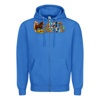 True Royal Cowgirl Horse Min Zipper Hoodie - CowCowDesign