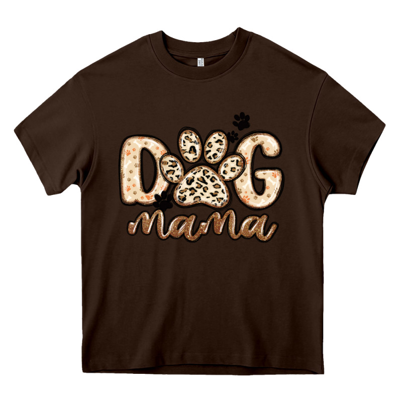 Dog Mama Heavy Core Tee by MaliasSmallBusiness | Teevron