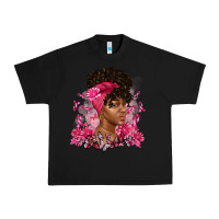 Black breast cancer afro woman Urban Heavy Tee - Artiststas