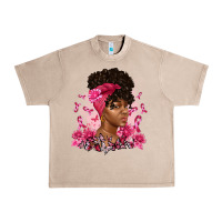 French Oak breast cancer afro woman Urban Heavy Tee - Artiststas