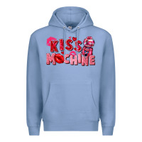 Colony Blue Kiss machine Valentine's Day Premium Hoodie - FaDigitalArtStudio