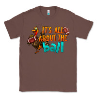 Chestnut It's All About The Ball Classic Tee - LillyAllenDesigns