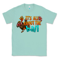 Seafoam It's All About The Ball Classic Tee - LillyAllenDesigns