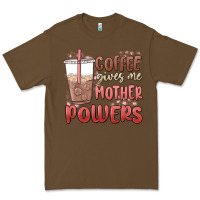 Cacao coffee gives me mother powers Premium Tee - MaliasSmallBusiness