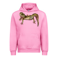 Fuchsia Pink Gecko Lizard Illustrations Urban Hoodie - LillyAllenDesigns
