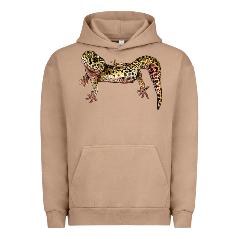 Gecko Lizard Illustrations Urban Hoodie by LillyAllenDesigns | Teevron