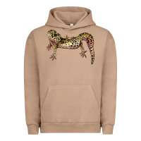 Pigment Burro Gecko Lizard Illustrations Urban Hoodie - LillyAllenDesigns