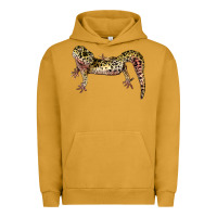 Pigment Peanut Butter Gecko Lizard Illustrations Urban Hoodie - LillyAllenDesigns