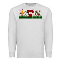 Dove Grey trophy cup american football uniform libbey glass Premium Sweatshirt - BundleAndBundleShop