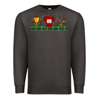 Smoke trophy cup american football uniform libbey glass Premium Sweatshirt - BundleAndBundleShop