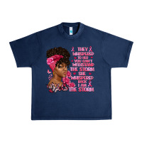 Navy They whispered to her you can't withstand the Urban Heavy Tee - Artiststas