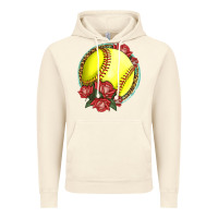 Vintage Artic Western Softball With Roses Vintage Hoodie - LillyAllenDesigns