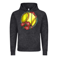 Vintage Black Western Softball With Roses Vintage Hoodie - LillyAllenDesigns
