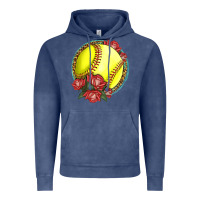 Vintage Denim Western Softball With Roses Vintage Hoodie - LillyAllenDesigns