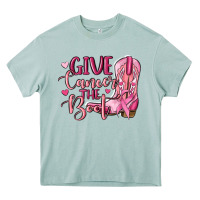 Arona give cancer the boot Heavy Core Tee - MaliasSmallBusiness