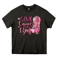 Asphalt give cancer the boot Heavy Core Tee - MaliasSmallBusiness